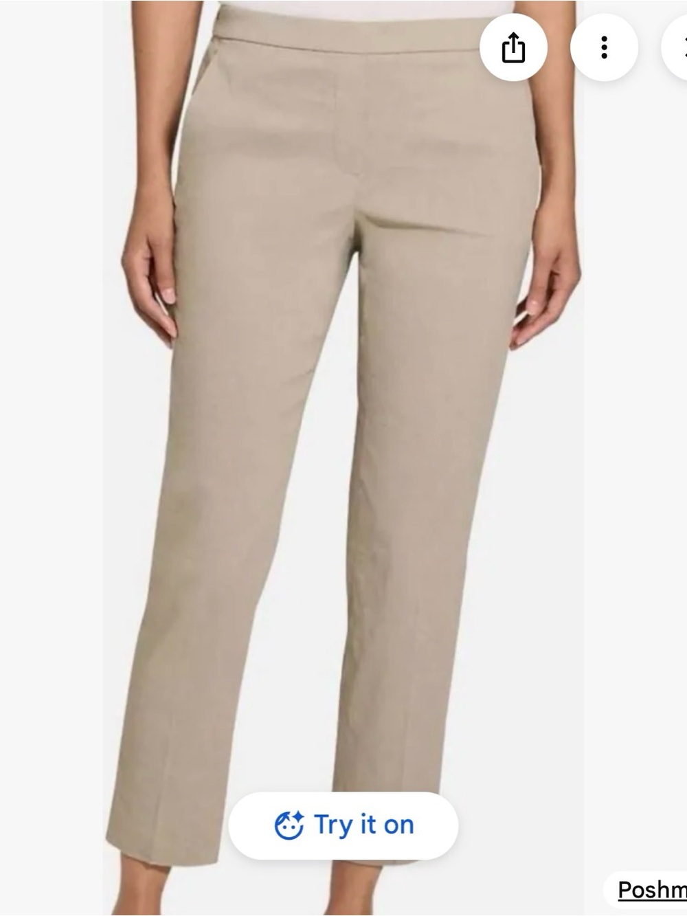 Theory Treeca Pull On Pants Linen